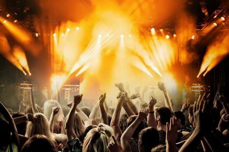 Dekoration für das Warnow Openair